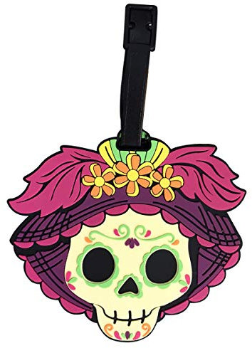 Von Mexiko, Gepäckanhänger, Tag der Toten / Día de Muertos Designs