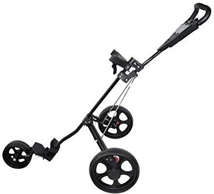 DYB Golf Trolley Golf dreirädriges Golfbag Trolley Golfbag Trolley faltbaren Aluminiumlegierungsmaterial