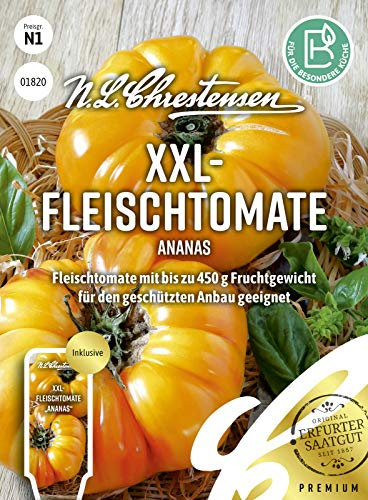 XXL-Fleischtomate Ananas Samen, Packungsgröße N1, Portion Saatgut