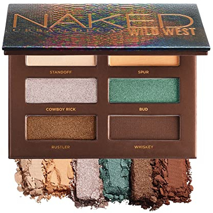 URBAN DECAY Naked Wild West Eyeshadow Palette Mini 8,5 Gr per chi cerca qualità e praticità, per uso pratico e risultati affidabili, 8,5 g