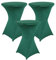 KAYBTNT 3er Set Stretch Stehtisch Hussen - Bistrotische Stehtischhussen Ø 60/80 cm, Pflegeleicht Abwischbar Schnelltrocknend, Hochwertige Tischhussen für Stehtische,Dark Green,60cm/24inch