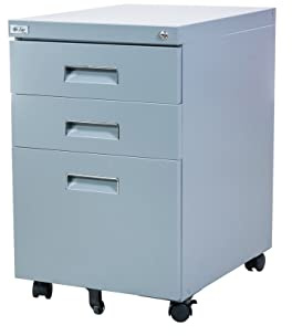 Jet-Line® Metall Rollcontainer unter Schreibtisch