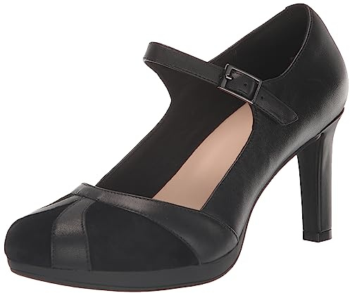 Clarks Ambyr Women's Light Pumps, Black (Black Combo), 6 UK
