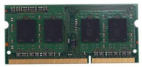 Rfeeuubft Memoria RAM DDR3 2GB SODIMM 1RX8 PC3-10600S 1333Mhz Memoria RAM per Laptop 204Pin 1.5V Moduli di Memoria per Laptop