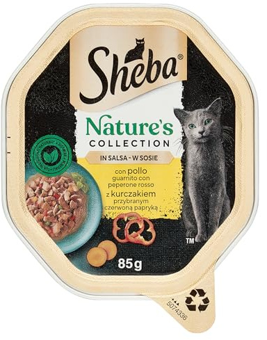 Sheba Nat. Huhn+Pfeffer 85 g 428650, wie abgebildet