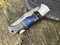 Perkin Taschenmesser Klappmesser Taschenmesser aus Damaststahl Damastmesser Outdoormesser Bushcraft Camping Jagd 1902 (Multi Wood)
