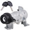 Dixhills Interrupteur d'allumage et de démarrage, verrouillage de direction, cylindre de verrouillage d'allumage avec clé compatible avec A1 A3 Q2 Q3 TT Alhambra Altea Superb III Golf pour 1K0905865