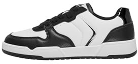ONLY Damen Onlswift-1 Pu Low Cut Noos Sneaker, White, 38 EU