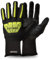 ROSTAING Guantes RESCUEPRO – Par de guantes de astillero – Para grandes trabajos intensivos – Guantes con refuerzos amarillo neón para actividades de bricolaje – Guantes anticorte – Guantes de