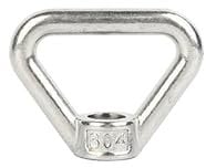 1PC Heavy Duty Lifting Eye nut,Triangle Shaped Screw Fastener,Stainless Steel Lifting Eye nut Triangle Ring Marine Screw Caps M10
