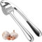 Garlic Press, Garlic Press, Zinc Alloy Garlic Cutter, Kitchen Aid Pressed Garlic and Ginger, Efficient Tool for Garlic Paste Extraction
