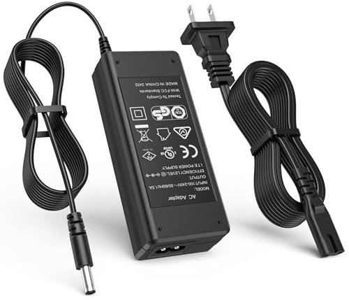 DC 20V Adapter for MSI Monitor Power Cord Compatible with MSI Optix G241V G241 G24C6 G271 G272 G27C5 G32 3CB5 OPTIXG271 Curved FHD FreeSync Gaming ADPC2045 for Philips Monitor 278E9QJAB/00