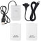 BigKing Batería recargable para Xbox 360, 4800 mAh, con cable de carga y estación de carga, batería de alta capacidad para mando Xbox 360, tiempo de reproducción prolongado y carga rápida