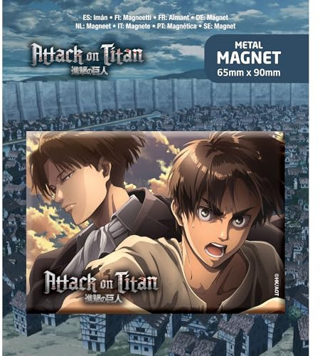 Magnet - Attack on Titan: Eren and Levi