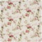 VBS Tissu à motifs aspect lin roses 140cm de large Tissus au mètre imprimé d'un côté