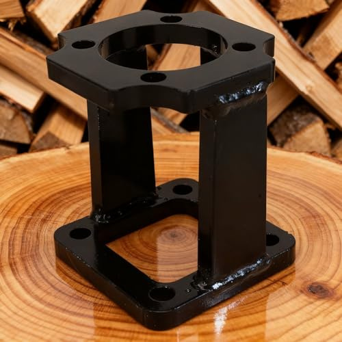 BlesConi Support de pompe hydraulique en métal pour fendeuse de bûches - Support de rechange professionnel compatible avec moteurs de 5 à 7 CV, 11 à 16 GPM