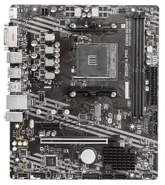 Placa Base para Juegos Fit For MSI B550M-A Pro AMD AM4 DDR4 M.2 Compatible con CPU Ryzen R3 R5 R7 Serie 5000 y 3000, Placa Base for Ordenador de Escritorio