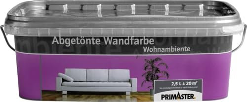 Primaster Wandfarbe Wohnambiente 2,5L Lila Matt Innenfarbe Deckenfarbe