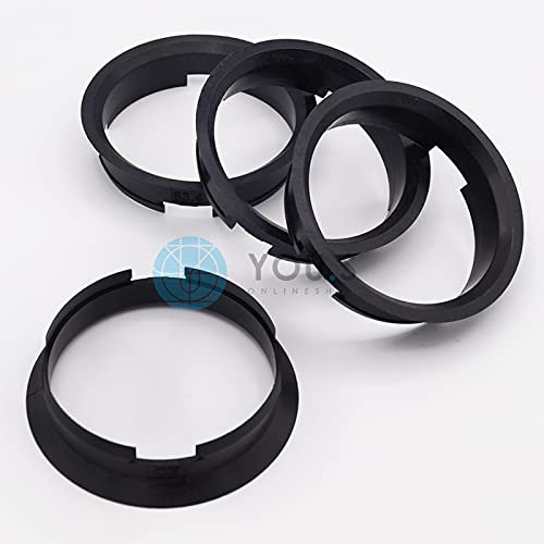 4 x ZENTRIERRINGE DISTANZRING für ALUFELGEN Z01D 63,4-60,1 mm Brock, Keskin, Tuning, Motec, Oxigin, RC, Tomason, Wheelworld, Advanti