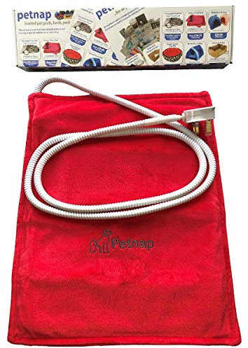 Pet Heat Pad - Dog Heated Mat - Cat Heated Pad - Heated Bed Mat 33cm x 44cm