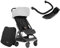 Mountain Buggy Nano V3 (2020+) Kinderwagen in der Farbe silver inkl. Reisetasche + Bügel + Tablett