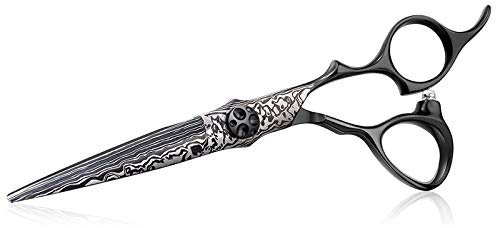 Profi Haarschere Friseurschere Haarschneideschere aus Rostfreiem Stahl im Japanischen Stil Geeignet für Kinder, Frauen und Männer Extra Scharfe Haarschererz