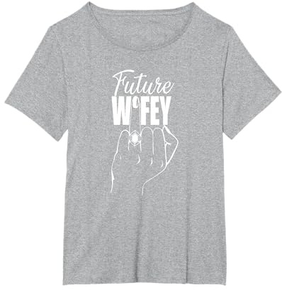 Verlobte Braut zu sein, Zukünftige Braut, Ring Finger Zukunft Frau T-Shirt