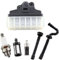 MCHNIC Filtre à air avec filtre à essence, tuyau d'essence, bougie d'allumage pour tronçonneuses Stihl 021 023 025 MS210 MS230 MS250 MS 210 MS 230 MS 250