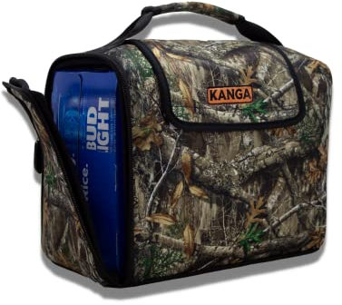 Kanga Insulated Cooler Bag - Soft Cooler Bag - 24 Pack Beer and Seltzer Drink Cooler - Insulated and Durability Tested - Kanga Kase Mate Cooler - Realtree