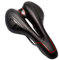 VOTUKU Fahrradsattel MTB mit Memory Foam, Bequemer Gel Fahrrad Sattel für Damen & Herren, Mountainbike-Sattel mit Ergonomie und Aerodynamik (Rot)