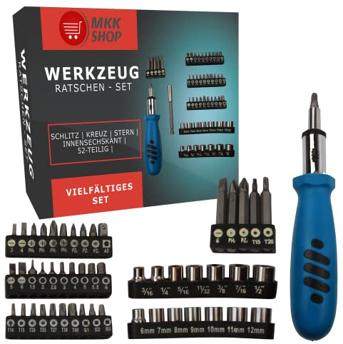 Schraubenzieher Ratsche Set 52-teilig