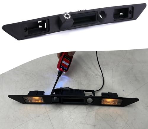 Mit 8 LED Fahrzeug-spezifische Griffleiste integriert in Koffergriff Rückansicht Rückfahrkamera für Audi A3 8V 8P 8P1 8PA S3 V6 A4/S5 B6 8E2 8E5 B7 8EC Q7 4L GTI V8 RS3 RS4 S4 RS6 S6 A6 A6L C6