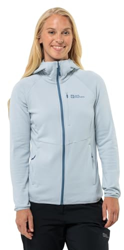 Jack Wolfskin Damen Kolbenberg Hooded Fz W, Graphite, XL EU