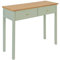 Atmosphera - Console 2 tiroirs mohea Vert céladon l100cm