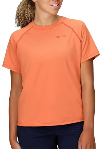 MARMOT Windridge Kurzarm-Shirt für Damen, Pomelo, Klein