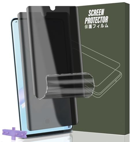 Gelaasso 2 Pièces Protection D'écran Anti Espion pour Huawei P30 Pro, Protection Film Huawei P30 Pro TPU Flexible, Confidentialité Protection en Écran pour Huawei P30 Pro (pas en verre)