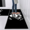 Hoimlm 2 Alfombra Cocina Antideslizante -Alfombras Modernas Lavables para Pasillo, Comedory Entrada, Alfombra de Cocina antifatiga 40x60cm + 40x120cm