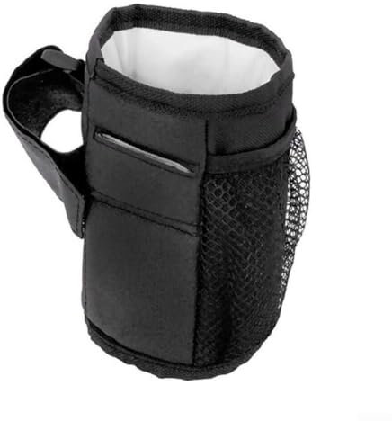 Porte-gobelet portable pour poussettes, déambulateurs, fauteuils roulants, déambulateurs, porte-bouteille d'eau en tissu Oxford imperméable, facile à installer