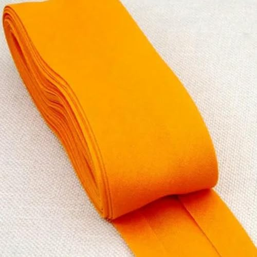 VICIYOO Baumwoll-Schrägband, Größe 4 cm, 40 mm, 5 Meter, superbreites Faltband, DIY, handgefertigtes Nähmaterial, Stoffband