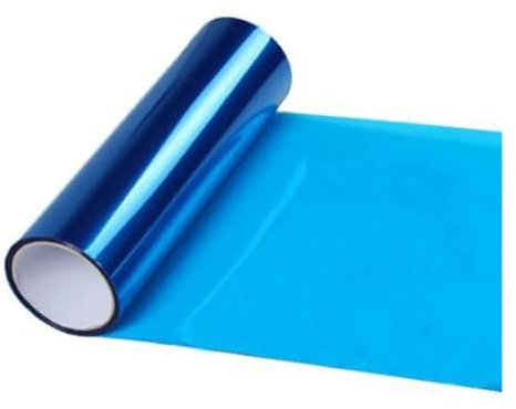 30 x 100 cm Autolicht-Aufkleber, Tönungsfolie, Scheinwerfer-Rücklicht, Folie, Nebelrücklicht, matt, Rauchschutz, Aufkleber, Auto-Aufkleber (blau)