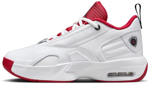 Nike Jordan Max Aura 6 GS Children's Trainers, White, black, turn red, 4.5 UK