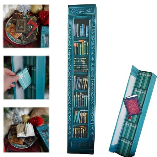 literarischer adventskalender 2025,fayona mini buch adventskalender,Mini Book Ornament Adventskalender,Mini Buch, 2025 Buchliebhaber,2025Weihnachten Mit 24 Buchgeschenken,Weihnachtsbaum Hängende-1pcs