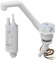 Kalt-Wasserhahn De Luxe 12V Ø20 mm – Klappbar, Weiß, für Wohnmobil & Boot inkl. Tauchpumpe 0,5 bar