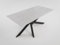 Magnolia Home Esstisch Ellen 160x80cm Walnuss Furnier lackiert schwarzes Kreuzgestell Farbe Eiche Weiss