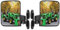 Magnetische Traktorspiegel, Universal-Traktor-Seitenspiegel, einstellbarer Winkel und Position Magnet-Rückspiegel für Traktoren, Bulldozer, Gabelstapler, Rasenmäher