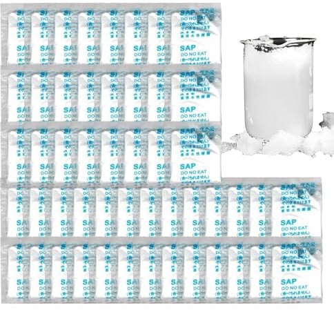 Urine Gel Powder - 50 Pack Toilet Absorbent Gel, Liquid Waste Gel, Portable Toilet, Outdoor Urine Powder for Travel, Camping, Fishing, Road Trip, Emergency Personal Hygiene