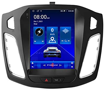 Genérico Estéreo Android 10 Doble DIN para Ford Focus 3 Mk3 (2011-2019): Bluetooth, navegación GPS, Plug & Play, Salida RCA, WiFi, Compatible con cámara OBD2.