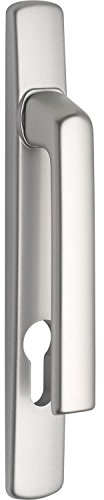 Drückerhalbgt. HARMONY - nieder, LS PZ92, TS - 90 mm, ohne Kzs., silber