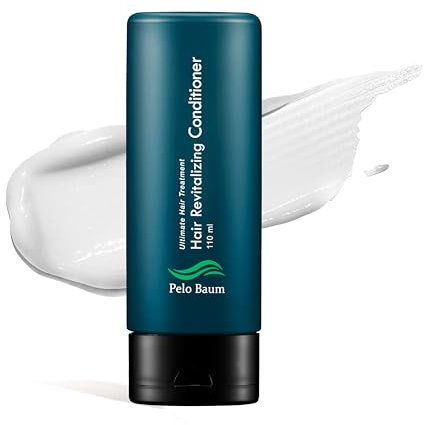 Pelo Baum, Hair Revitalizing Conditioner, Unltimate Hair Treatment, Made In Korea Treatment, Biomimetic Peptide Complex to prevent hair loss and promote hair regrowth, All Hair Types(110ml, 3.7 fl.oz)