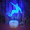 YTDZLTD Optische Täuschung 3D Surfen Nacht Licht 16 Farben Andern Sich Fernbedienung USB-Strom Touch Schalter Dekor Lampe LED Lampe Tisch Kinder Geburtstag Weihnachten Geschenk
